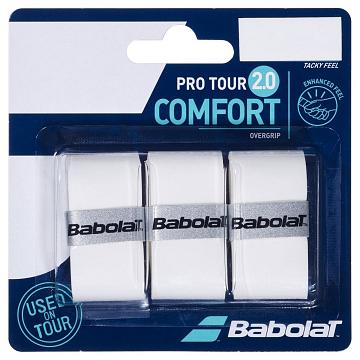 Babolat Pro Tour 2.0 Overgrip 3Pack White